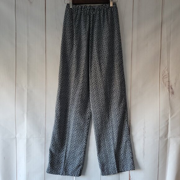 Vintage Brownstone Studio New York, 2pc Pajama Set, Sz 6, Black/White, Like New, - Picture 9 of 15